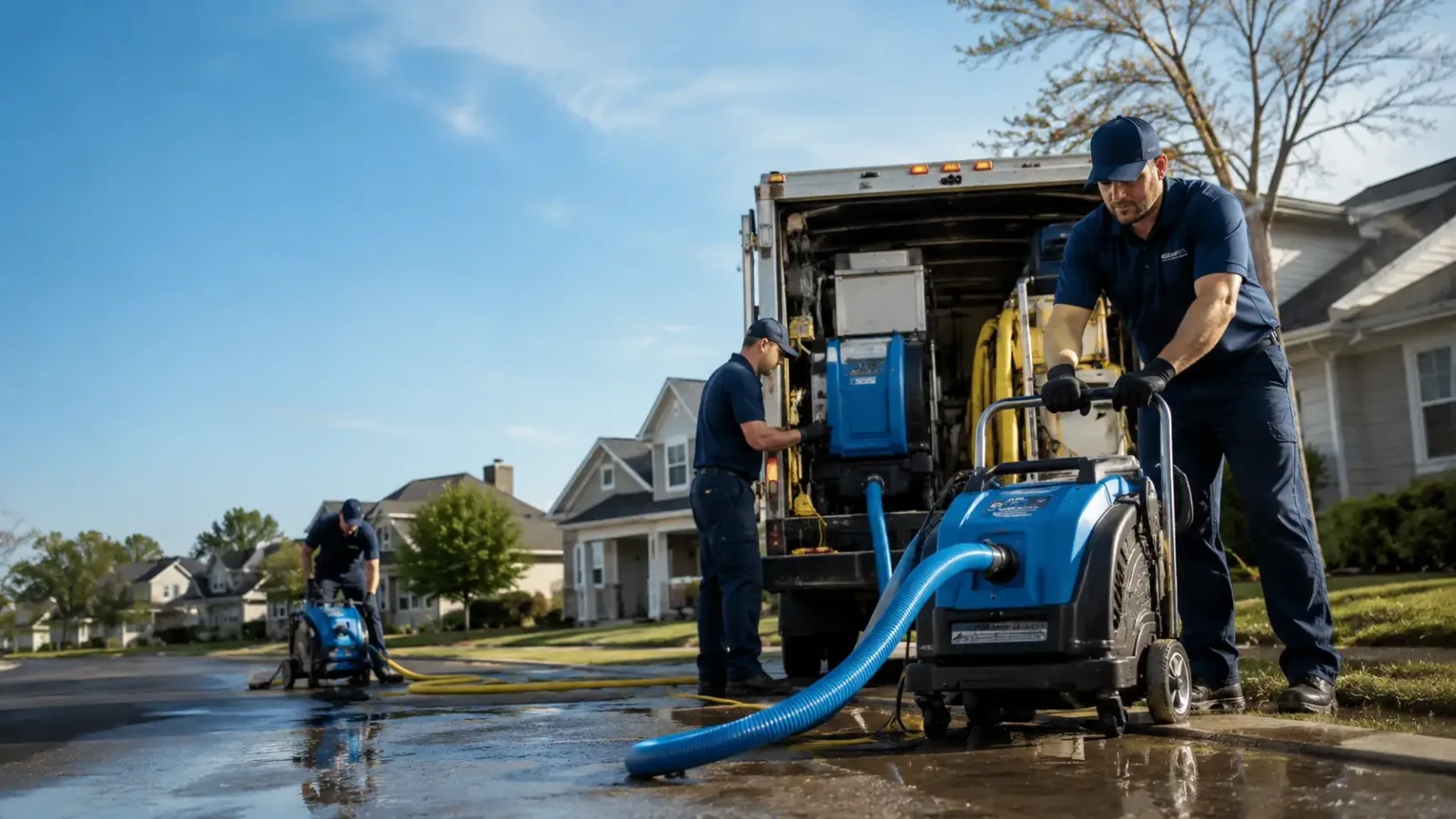 Flood Damage Cleanup in Hundred, WV